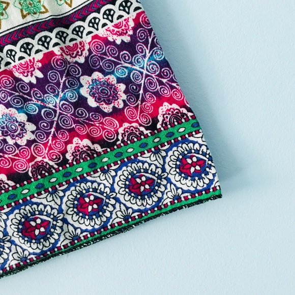 Two-way Traditional Pattern Long Dress - Picture 5 of 12